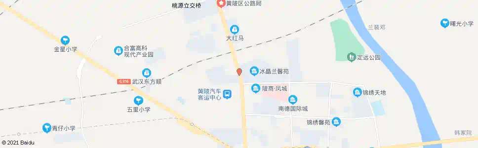 武汉木兰大街钓台道_公交站地图_武汉公交_妙搜公交查询2025