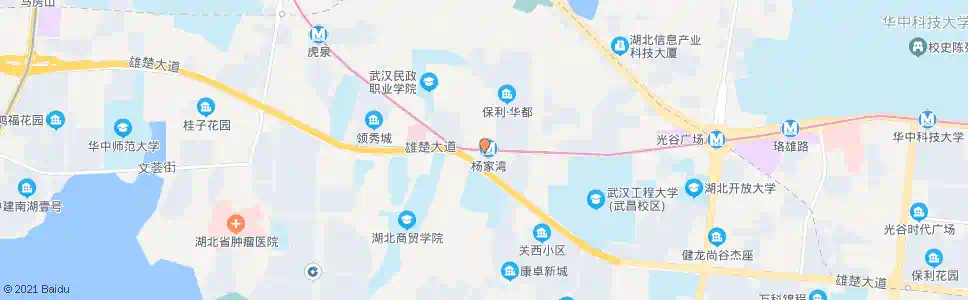 武汉虎泉街地铁杨家湾站_公交站地图_武汉公交_妙搜公交查询2025