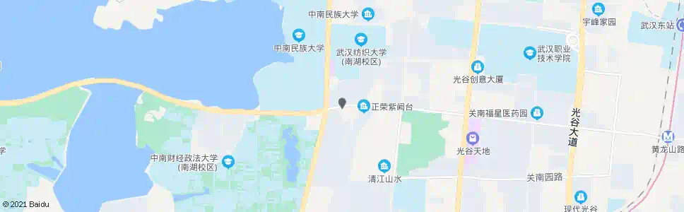 武汉南湖大道东山头_公交站地图_武汉公交_妙搜公交查询2025