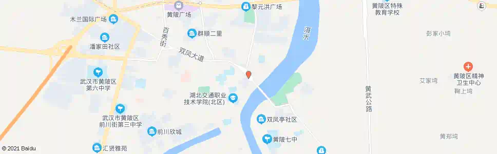 武汉双凤大道双凤大桥_公交站地图_武汉公交_妙搜公交查询2025