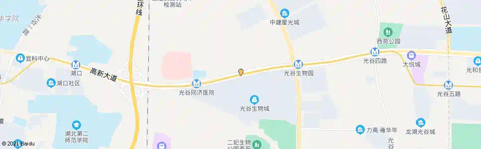 武汉高新大道前徐村_公交站地图_武汉公交_妙搜公交查询2025