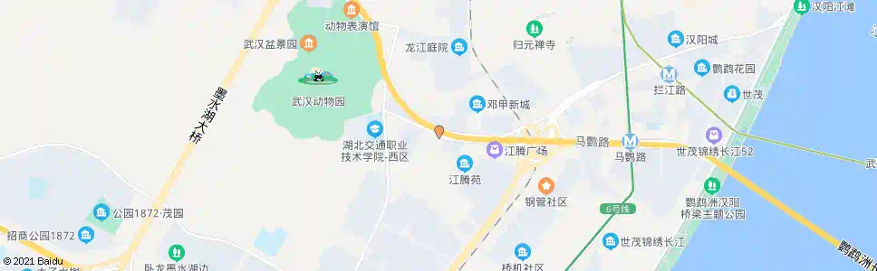 武汉邓甲村停车场_公交站地图_武汉公交_妙搜公交查询2025