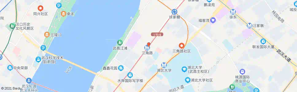 武汉和平大道赵家墩_公交站地图_武汉公交_妙搜公交查询2025
