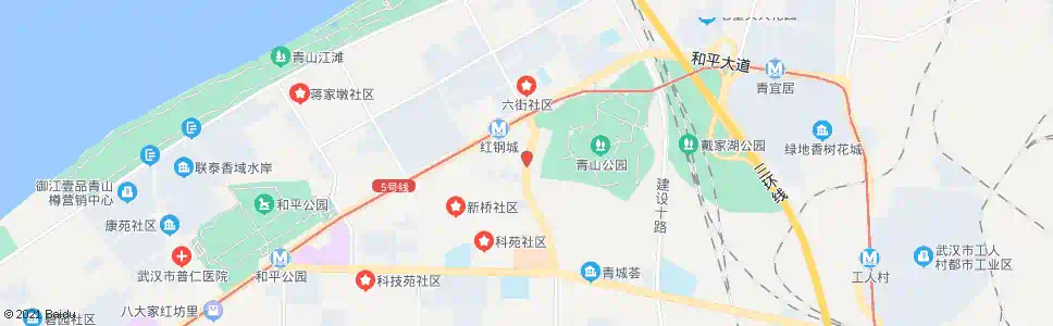武汉沿港路_公交站地图_武汉公交_妙搜公交查询2025