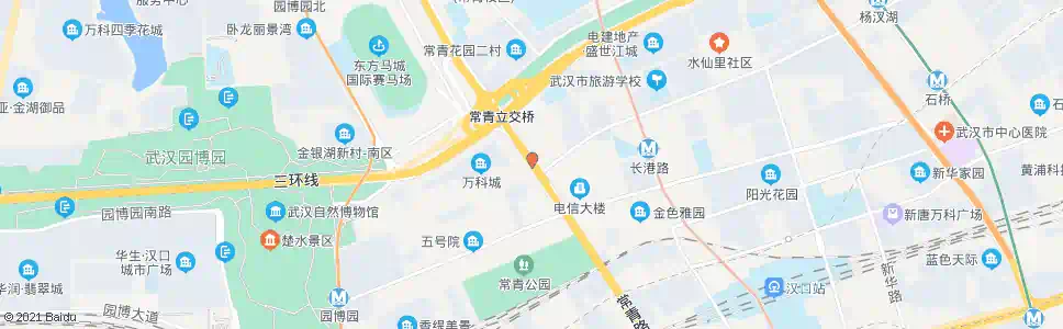 武汉常青路民航新村_公交站地图_武汉公交_妙搜公交查询2025