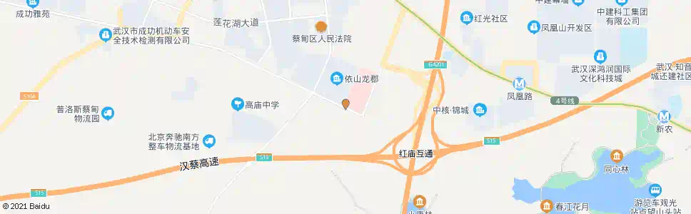 武汉成功大道新人民医院_公交站地图_武汉公交_妙搜公交查询2025