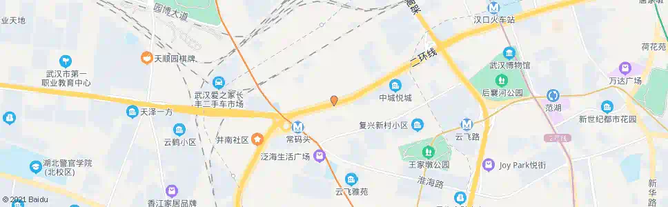 武汉发展大道复兴一村_公交站地图_武汉公交_妙搜公交查询2025