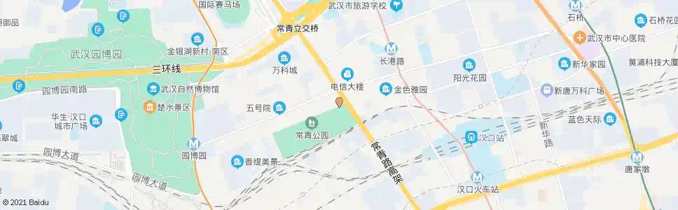 武汉江达路常青路口_公交站地图_武汉公交_妙搜公交查询2025