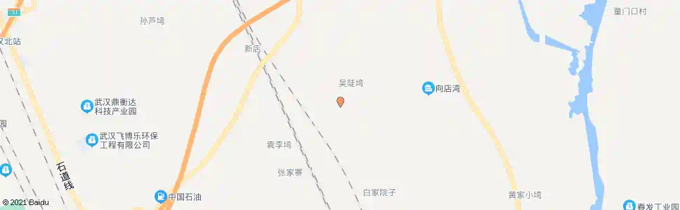 武汉陡山村委会_公交站地图_武汉公交_妙搜公交查询2025