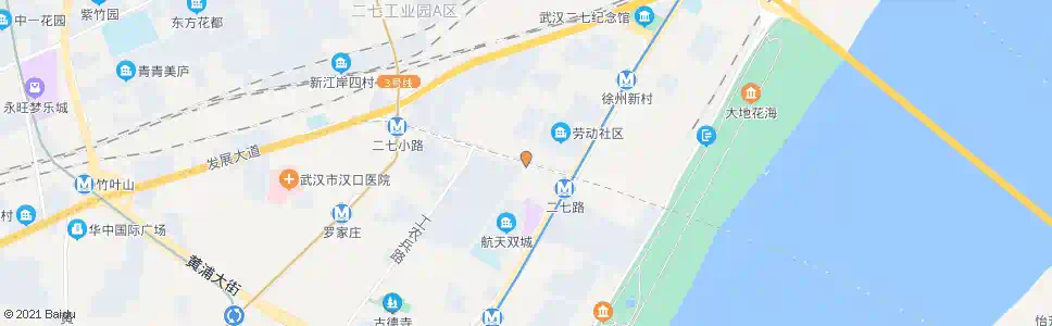 武汉东立街二七路口_公交站地图_武汉公交_妙搜公交查询2025