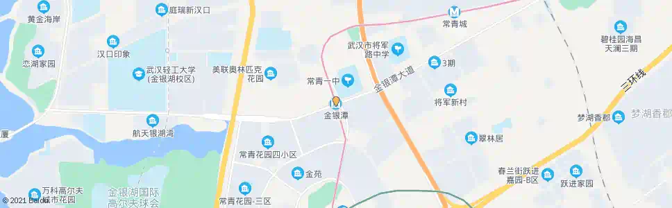 武汉金银潭大道地铁金银潭站_公交站地图_武汉公交_妙搜公交查询2025
