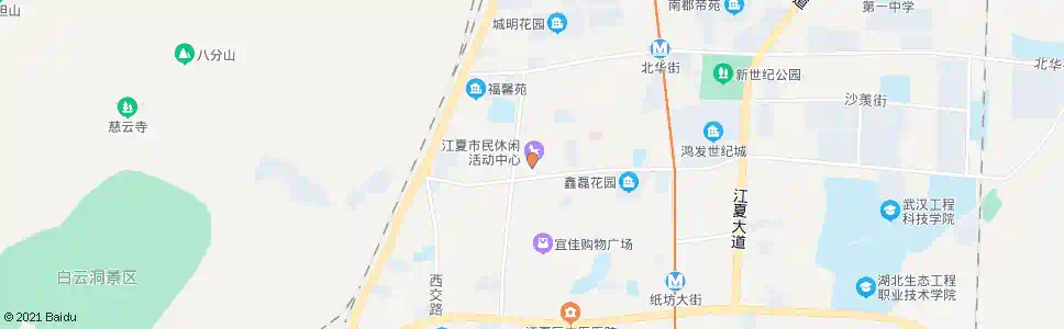 武汉江夏区体育馆_公交站地图_武汉公交_妙搜公交查询2025