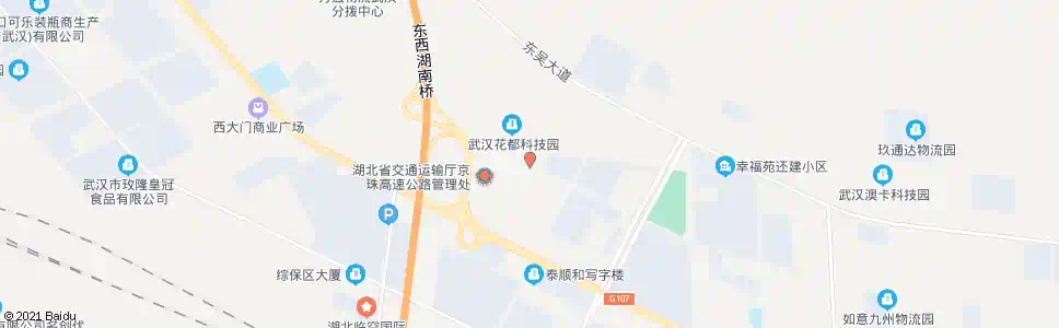 武汉田园大道高桥三路_公交站地图_武汉公交_妙搜公交查询2025