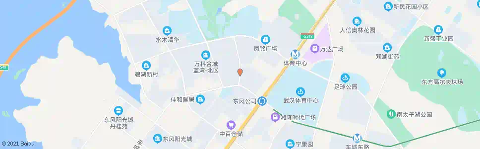 武汉东风三路_公交站地图_武汉公交_妙搜公交查询2025