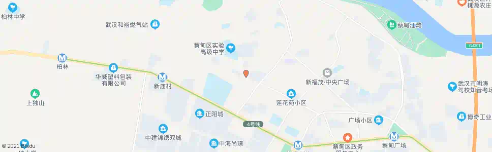 武汉树藩大街汉阳一中东门_公交站地图_武汉公交_妙搜公交查询2025