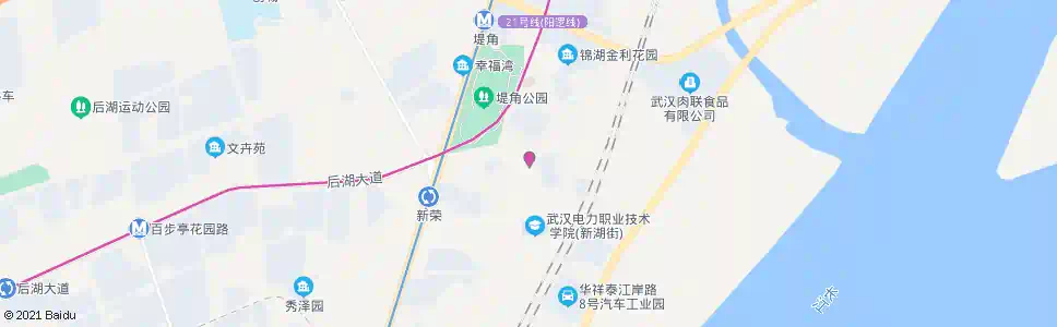 武汉堤角前街堤角小学_公交站地图_武汉公交_妙搜公交查询2025