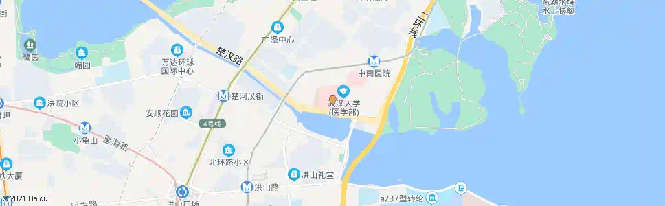 武汉张柏路北大附中南路_公交站地图_武汉公交_妙搜公交查询2025