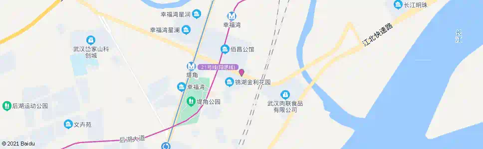 武汉堤边路游湖_公交站地图_武汉公交_妙搜公交查询2025