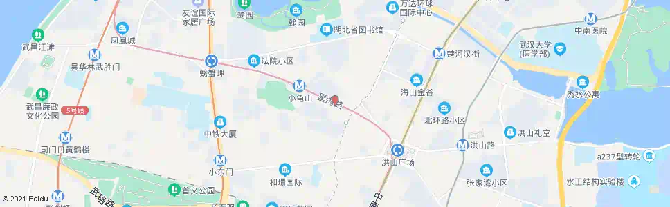 武汉星海路沙湖大道口_公交站地图_武汉公交_妙搜公交查询2025