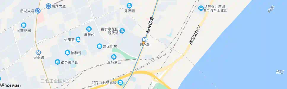 武汉解放大道百步亭花园路_公交站地图_武汉公交_妙搜公交查询2025