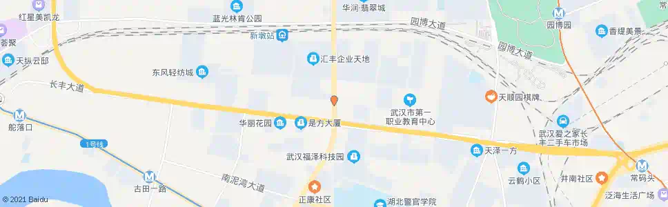 武汉古田二路都市工业园_公交站地图_武汉公交_妙搜公交查询2025