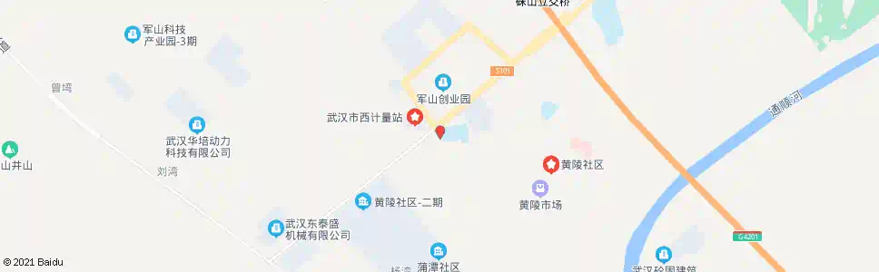 武汉101省道幸福村_公交站地图_武汉公交_妙搜公交查询2025