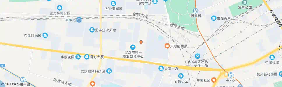 武汉长风路丰顺路_公交站地图_武汉公交_妙搜公交查询2025