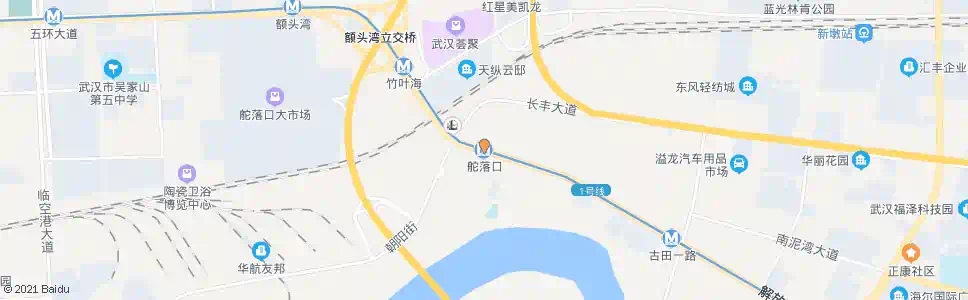 武汉舵落口站_公交站地图_武汉公交_妙搜公交查询2025