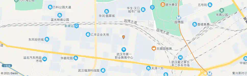 武汉丰华路长风路_公交站地图_武汉公交_妙搜公交查询2025