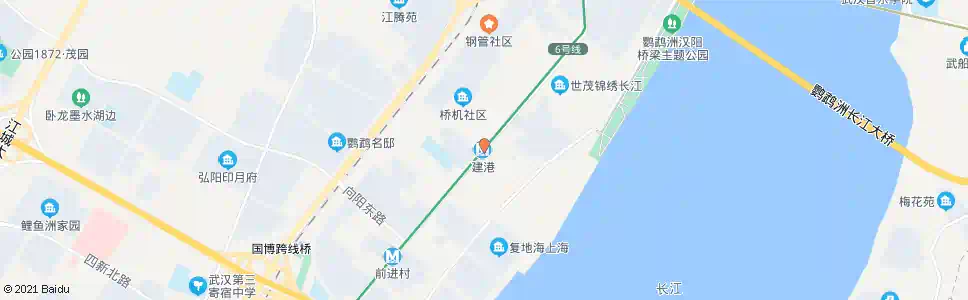 武汉鹦鹉大道建港路_公交站地图_武汉公交_妙搜公交查询2025