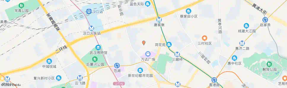 武汉马场路马场一路_公交站地图_武汉公交_妙搜公交查询2025