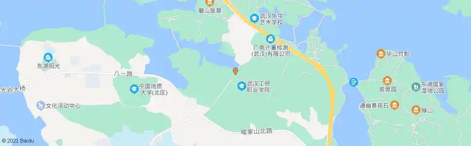 武汉鲁磨路茅屋岭_公交站地图_武汉公交_妙搜公交查询2025