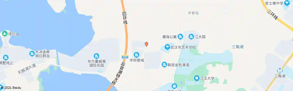 武汉博艺路金桥普林斯顿_公交站地图_武汉公交_妙搜公交查询2025