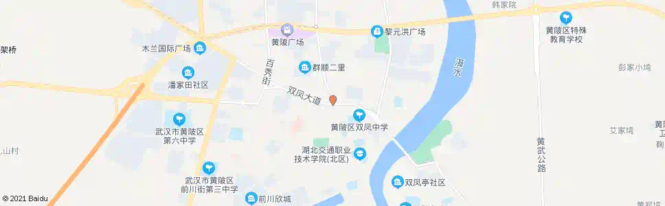 武汉双凤大道大南街口_公交站地图_武汉公交_妙搜公交查询2025
