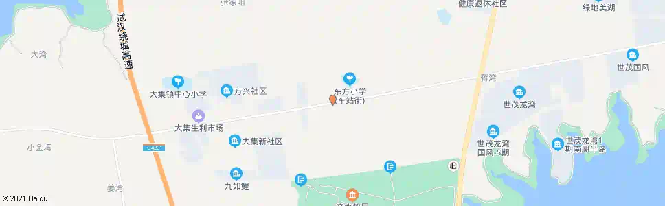 武汉天鹅湖大道西板桥村_公交站地图_武汉公交_妙搜公交查询2025