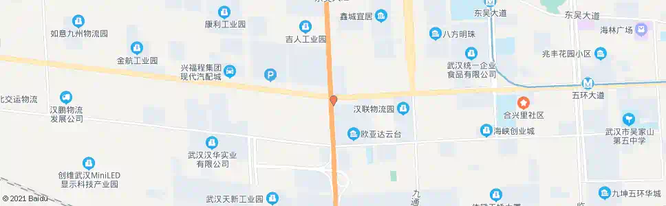 武汉革新大道腾达路_公交站地图_武汉公交_妙搜公交查询2025