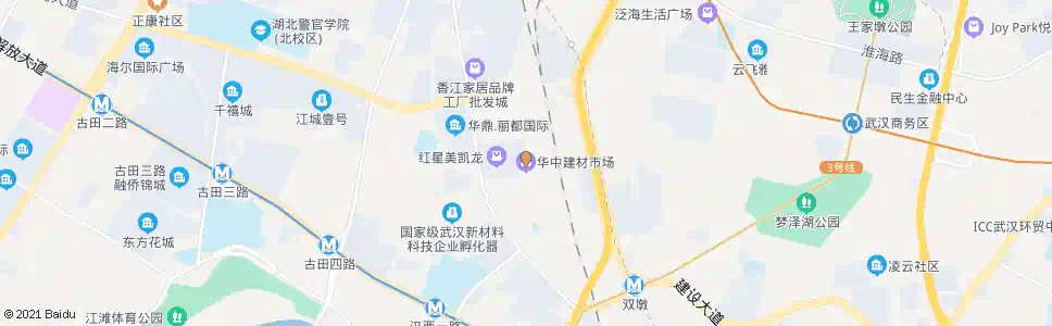武汉华中模具城_公交站地图_武汉公交_妙搜公交查询2025