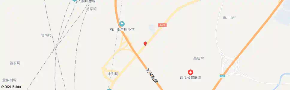 武汉腾龙大道川龙大道口_公交站地图_武汉公交_妙搜公交查询2025