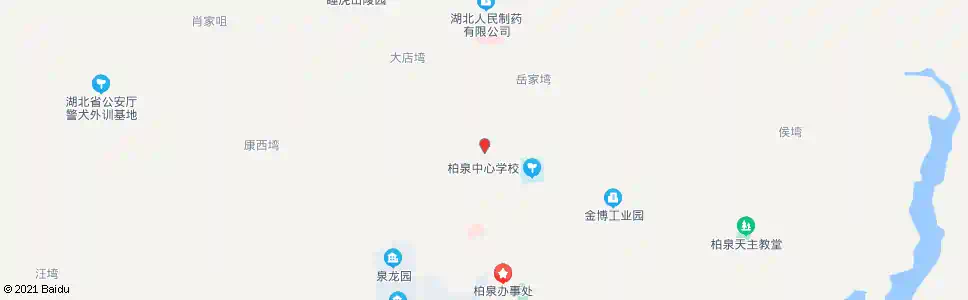 武汉张柏公路余刘湾_公交站地图_武汉公交_妙搜公交查询2025