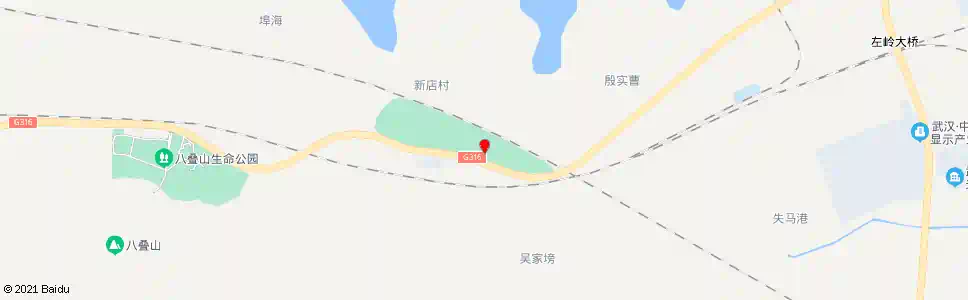 武汉316国道金鸡山_公交站地图_武汉公交_妙搜公交查询2025