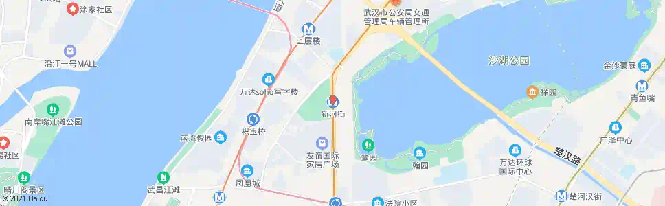 武汉临江大道新河街_公交站地图_武汉公交_妙搜公交查询2025