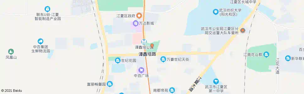 武汉文化大道谭鑫培公园_公交站地图_武汉公交_妙搜公交查询2025