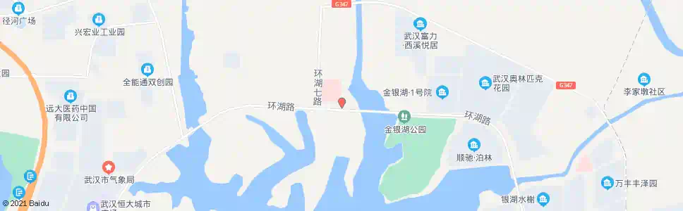 武汉环湖中路环湖六路_公交站地图_武汉公交_妙搜公交查询2025