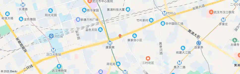 武汉发展大道田园小区_公交站地图_武汉公交_妙搜公交查询2025