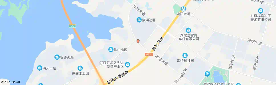武汉车城南路民营工业园_公交站地图_武汉公交_妙搜公交查询2025