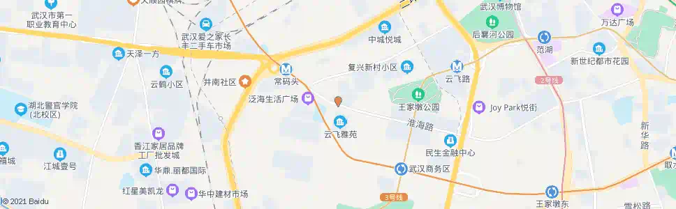 武汉淮海路振兴五路_公交站地图_武汉公交_妙搜公交查询2025