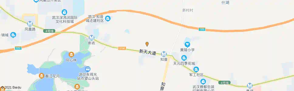 武汉汉新街新农供电_公交站地图_武汉公交_妙搜公交查询2025