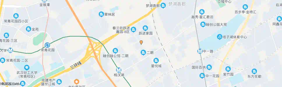 武汉翠柏路星悦城_公交站地图_武汉公交_妙搜公交查询2025