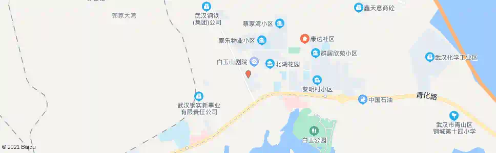 武汉康美路白玉路口_公交站地图_武汉公交_妙搜公交查询2025