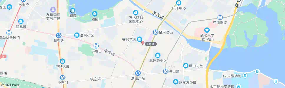 武汉东湖西路_公交站地图_武汉公交_妙搜公交查询2025